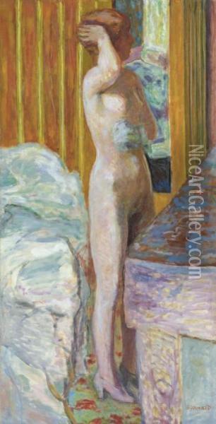 Nu Debout Oil Painting - Pierre Bonnard