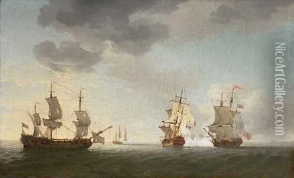 The Taking Of The French Merchantmen 