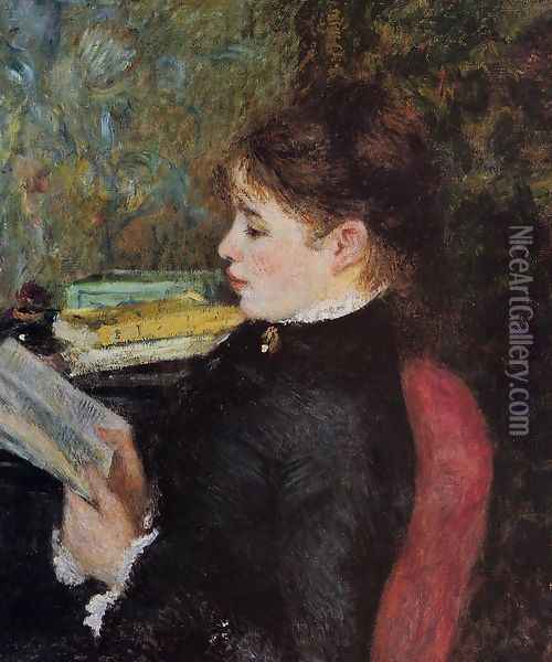 The Reader2 Oil Painting - Pierre Auguste Renoir