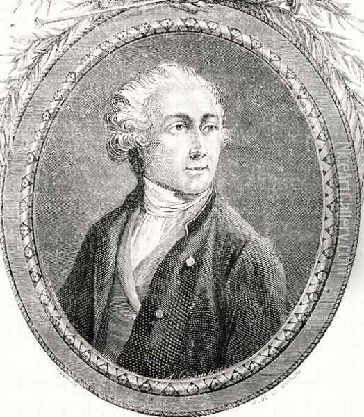 Antoine Laurent Lavoisier Oil Painting - H. de la Charlerie