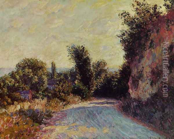 Road Near Giverny Oil Painting - Claude Oscar Monet