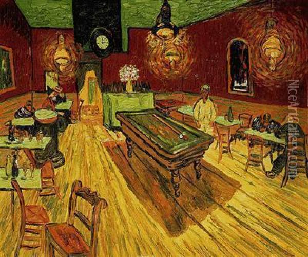 The Night Cafe Oil Painting - Vincent Van Gogh