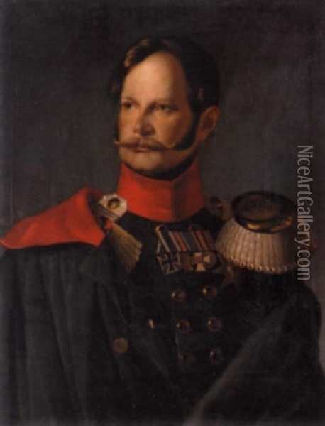 Prinz Wilhelm Von Preussen Oil Painting - Wilhelm Ternite