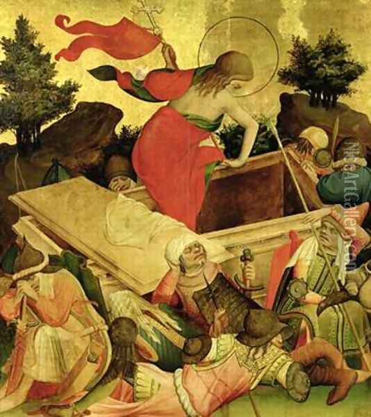 The Resurrection Oil Painting - Francke Master