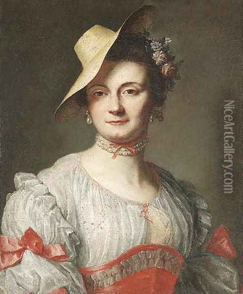 Portrait of a lady 2 Oil Painting - Baron Francois Gerard