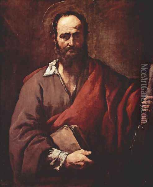 St. Simon Oil Painting - Jusepe de Ribera