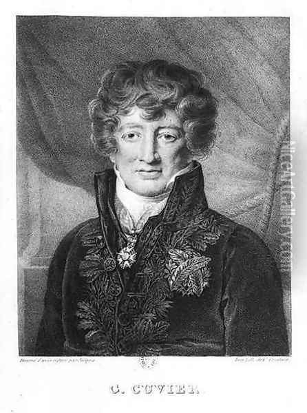 Portrait of Georges Cuvier 1769-1832 Oil Painting - Jacques