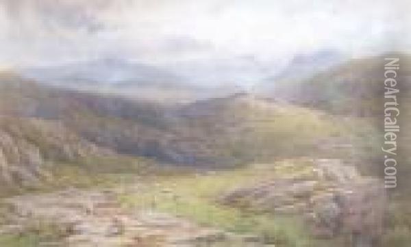 Above Llanbedr Oil Painting - Samuel Henry Baker