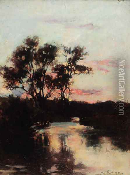 Twilight Oil Painting - William Watt Milne