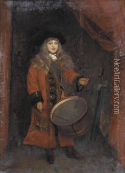 Daughter Of The Regiment Oil Painting - George Adolphus Storey