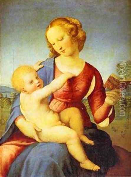 Colonna Madonna 1508 Oil Painting - Raphael