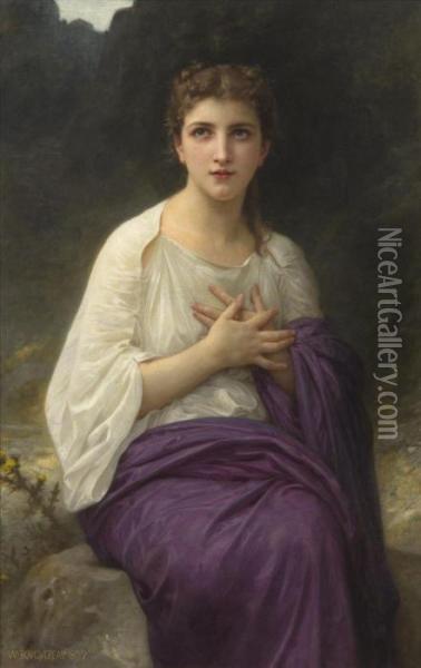 Psyche (l'extase) Oil Painting - William-Adolphe Bouguereau