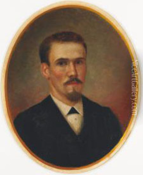 Portrait Of A Gentleman Oil Painting - Robert Harris