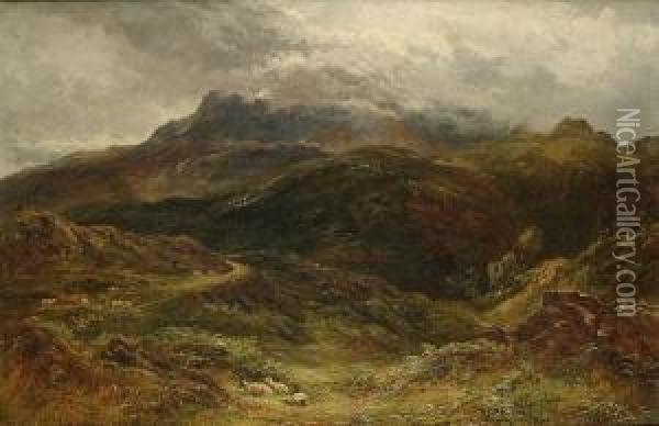 In The Heart Of Wales Oil Painting - George Arthur Hickin