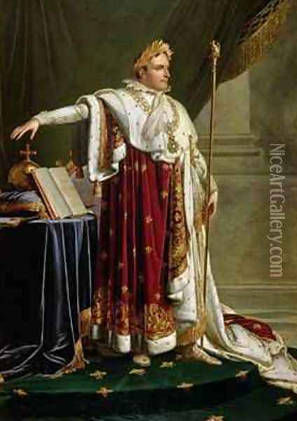 Portrait of Napoleon Bonaparte 1769-1821 Oil Painting - Anne-Louis Girodet de Roucy-Triosson