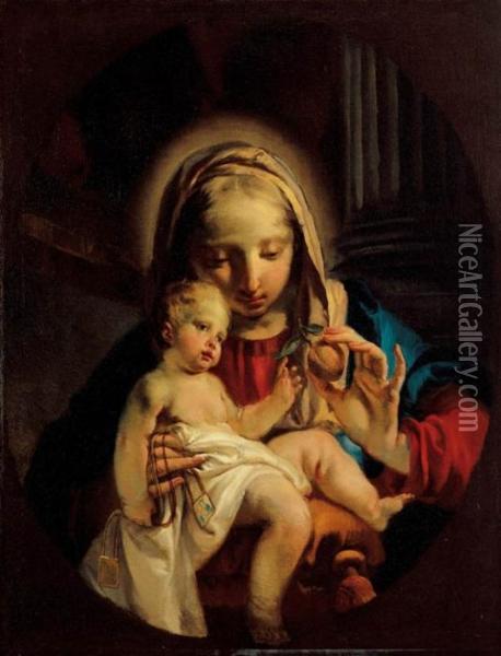 Madonna Col Bimbo Oil Painting - Giovanni Battista Tiepolo