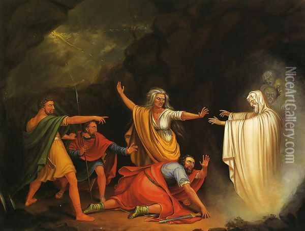 Saul and the Witch of Endor Oil Painting - William Sidney Mount