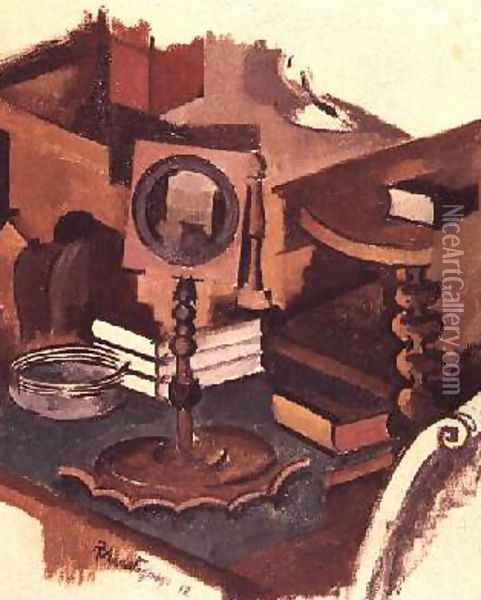 Corner of a Table Study for The Conjugale Life Oil Painting - Roger de La Fresnaye