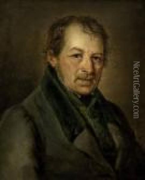 Der Forstwart Josef Kir Oil Painting - Georg Maximilian Johann Von Dillis