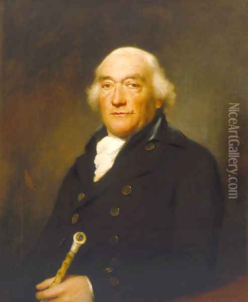 Captain William Locker Oil Painting - Lemuel-Francis Abbott