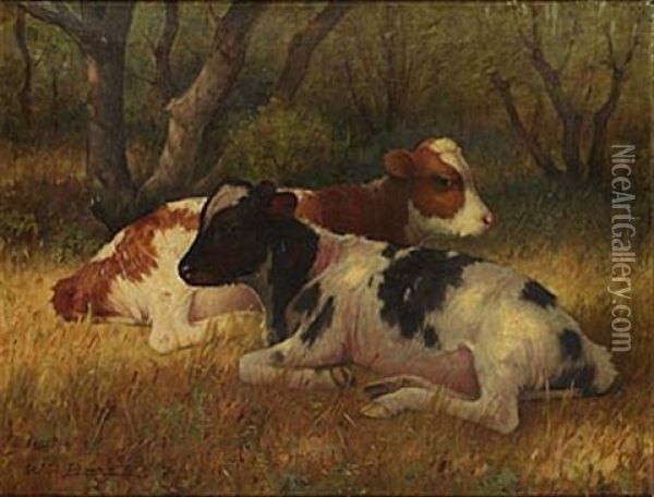 Vilande Kalvar Oil Painting - William Barr