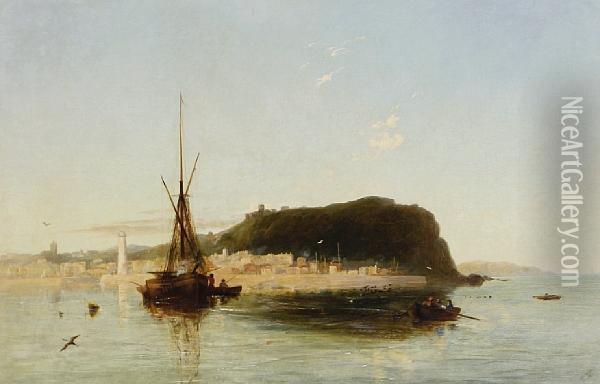 Evening Calm Oil Painting - Francis Danby