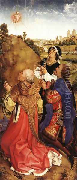 Bladelin Triptych (right wing) 1445-50 Oil Painting - Rogier van der Weyden