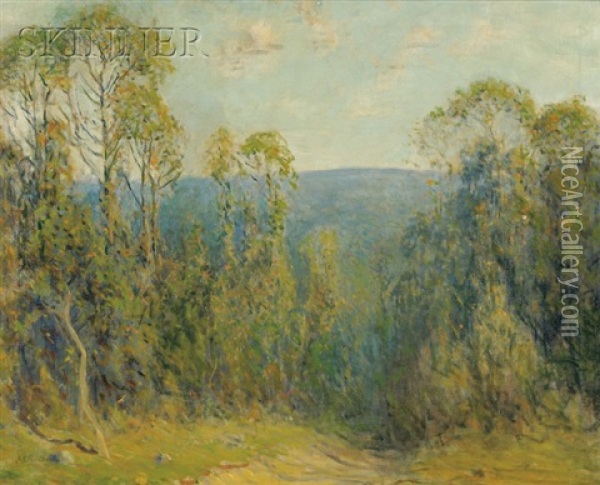 The Disappearing Path Oil Painting - Arthur Clifton Goodwin