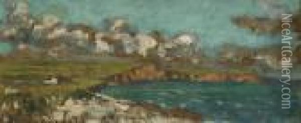Falaises Oil Painting - Pierre Bonnard