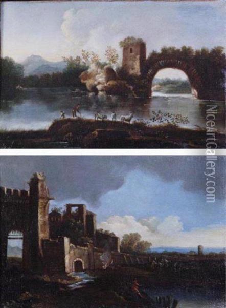 Paesaggi Fluviali Oil Painting - Alessio De Marchis