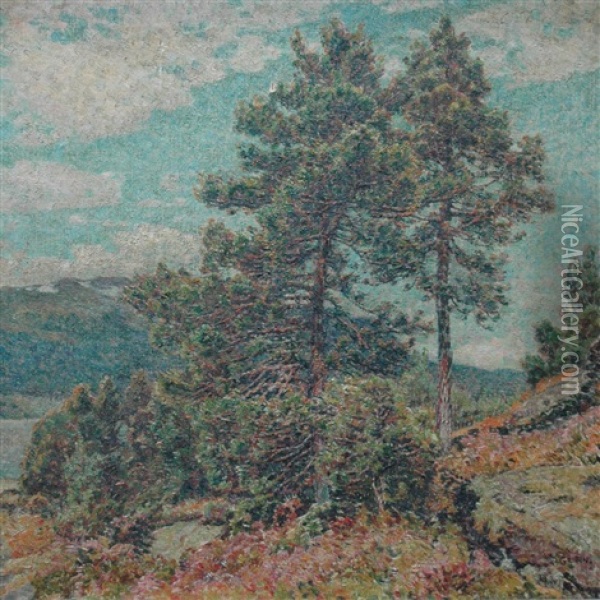 Matin Dans Les Montagnes Oil Painting - Walter Griffin