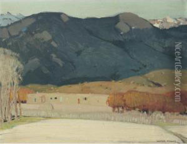 Taos New Mexico Oil Painting - Victor, William Higgins