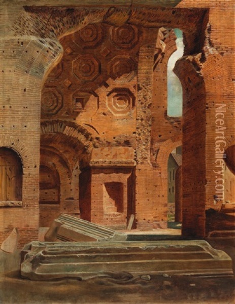 Colosseum-rom Oil Painting - Wilhelm Niessen
