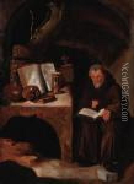 Saint Jerome Oil Painting - Rembrandt Van Rijn