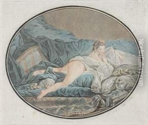 Reveil De Venus Oil Painting - Jean-Francois Janinet