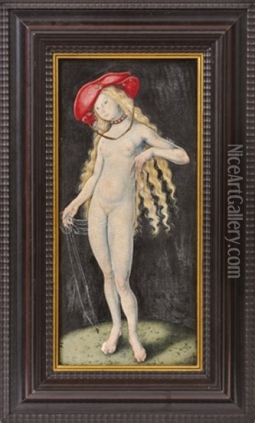 Venus Oil Painting - Lucas Cranach the Elder