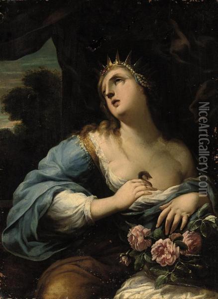 Cleopatra Oil Painting - Francesco del Cairo