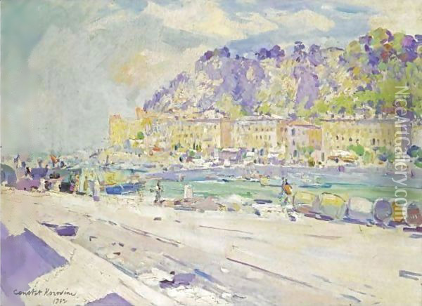 The South Of France Oil Painting - Konstantin Alexeievitch Korovin