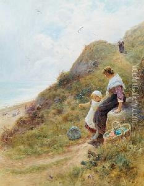 The Path To The Beach Oil Painting - Thomas Lloyd