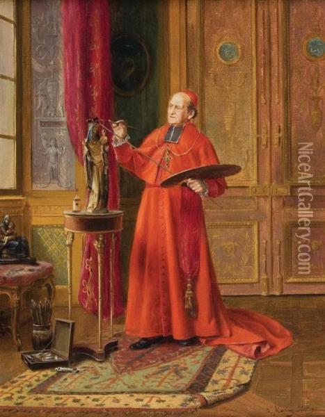De Kardinaal Restaurateur Oil Painting - Victor Marais-Milton