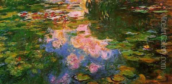 The Water-Lily Pond XI Oil Painting - Claude Oscar Monet