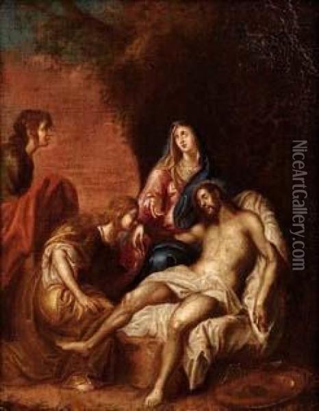 Cristo Deposto Oil Painting - Sir Anthony Van Dyck
