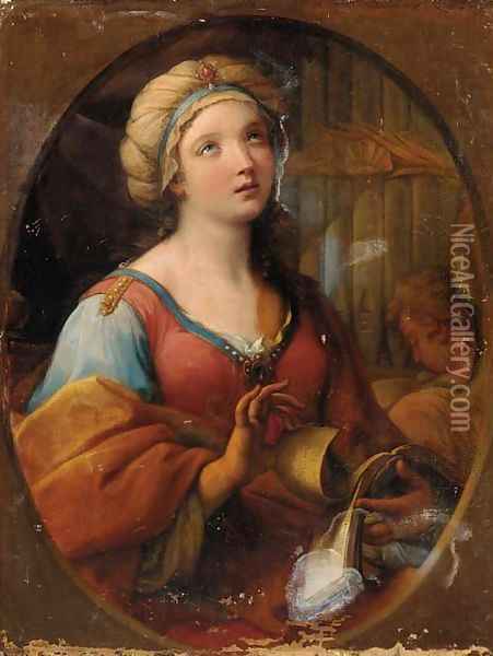 Saint Cecilia 3 Oil Painting - Guido Reni