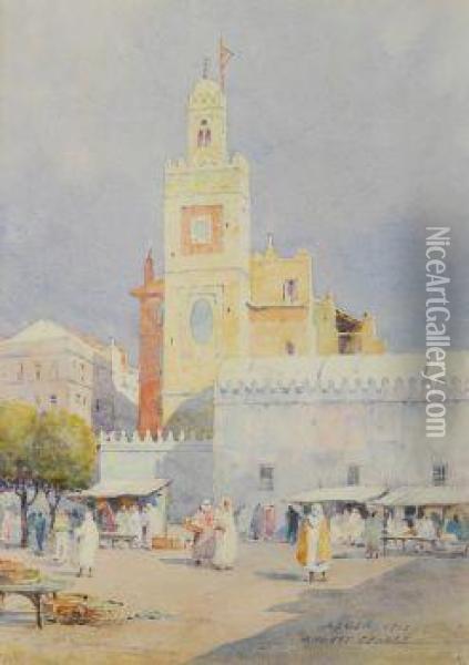 Algier Oil Painting - Sir Ernest George