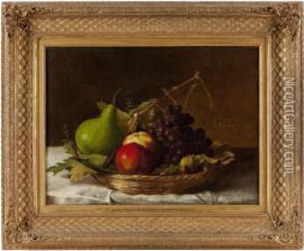 Still Life Of Fruit Oil Painting - Princess Royal Victoria