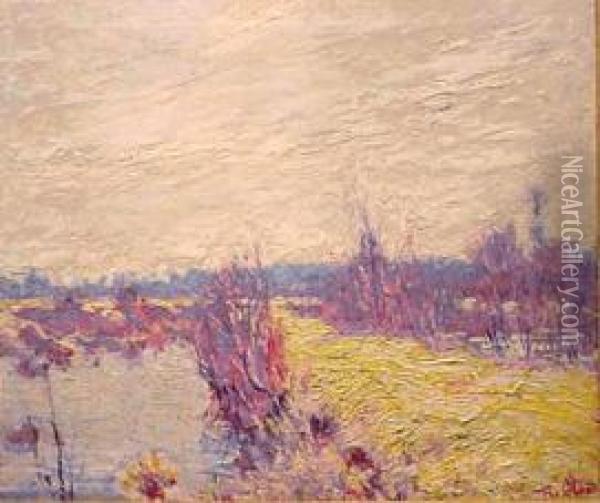 Autumn Landscape Oil Painting - Roderic O'Conor