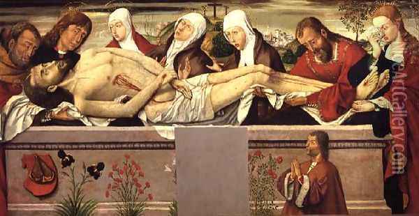 The Entombment Oil Painting - Anonymous Artist