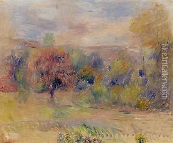Landscape 7 Oil Painting - Pierre Auguste Renoir