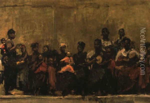 Danse Exotique Oil Painting - Isaac Israels
