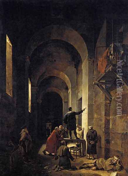 Stella in Prison 1810 Oil Painting - Benozzo di Lese di Sandro Gozzoli